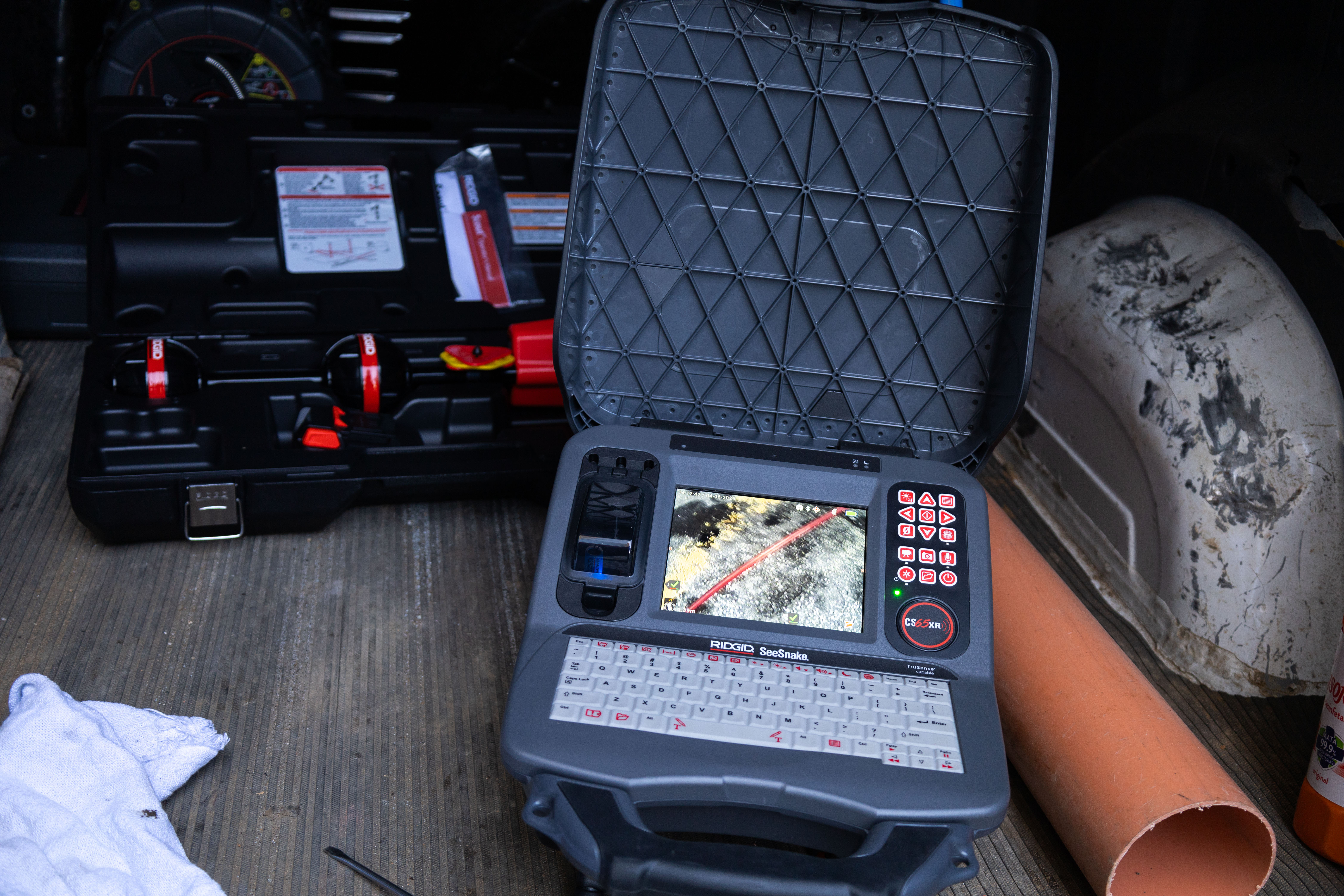 Saae-VR adquire equipamento de vdeo para inspeo e monitoramento em redes de esgoto