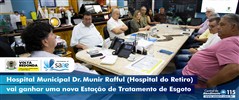 Hospital Municipal Dr.Munir Rafful (Hospital do Retiro) vai ganhar uma nova Esta��o de Tratamento de Esgoto