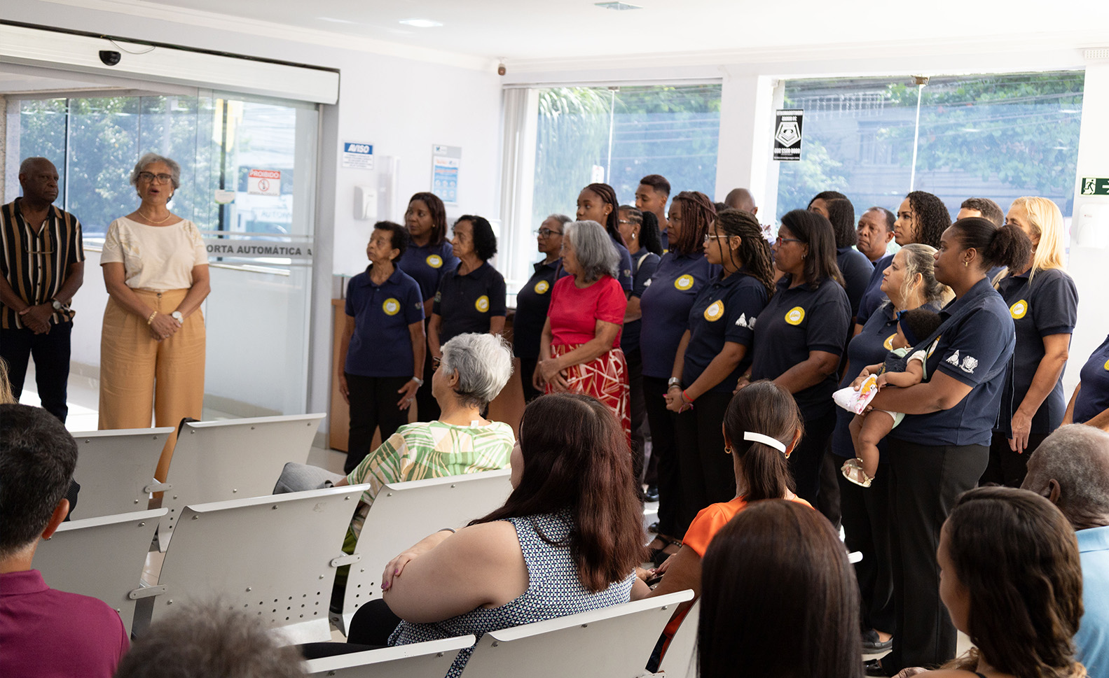 Coral Municipal de Volta Redonda apresenta cantatas de Natal na sede do Saae-VR