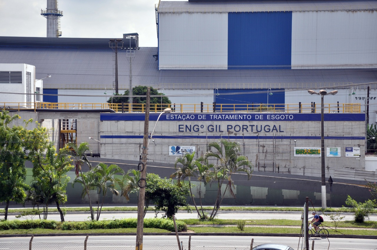 ETE Gil Portugal completa 10 anos com mais de 26 bilhes de litro de esgoto tratado