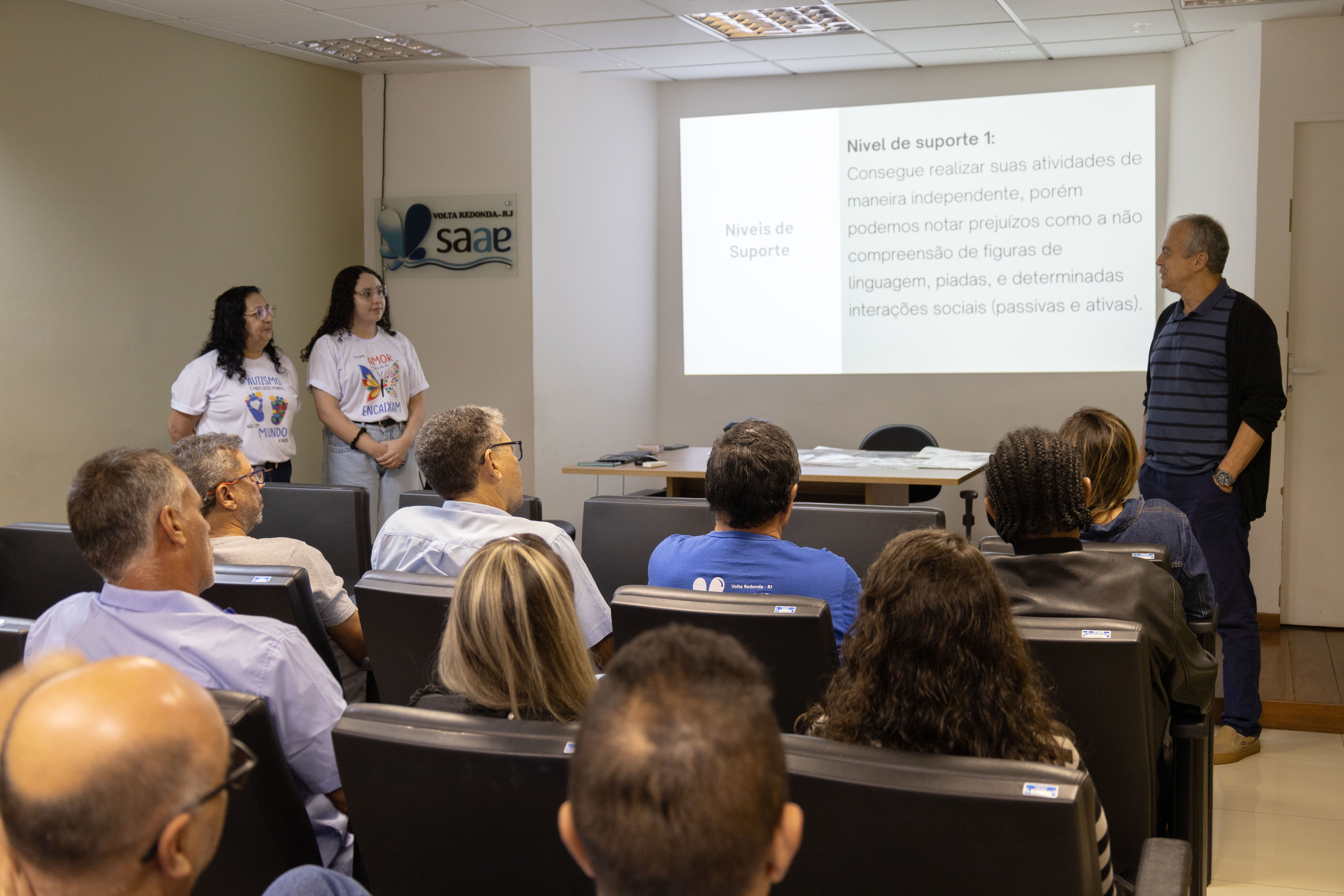 Saae-VR promove palestra sobre autismo em aluso ao ms 'Abril Azul'