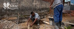 Saae-VR inicia a construo de novo trecho de rede de gua potvel no So Lucas
