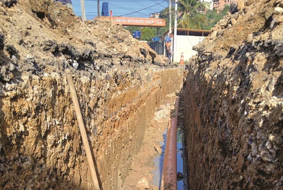 Saae-VR constri nova rede de esgoto no bairro Vale Verde